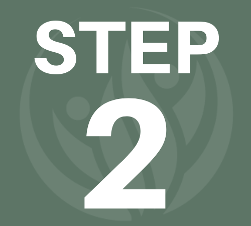 Step 2 over green box