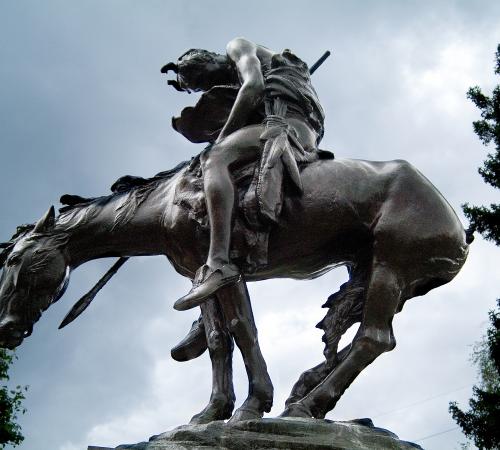 End of Trail Statue