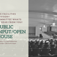 Facilities Advisory Committee Public Input & Open House