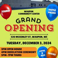 Community Center Grand Opening Celebration