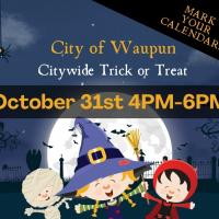 city of waupun trick or treat