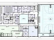 Waupun Community Center layout