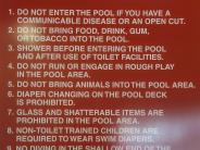 Pool Rules