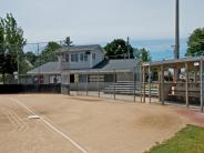 baseball diamond in park