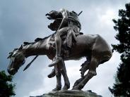 End of the Trail Statue