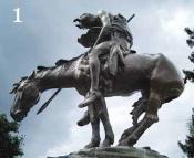 End of the Trail Statue