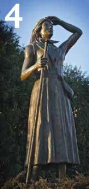 who sows believes in god sculpture 