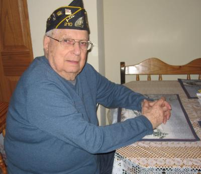 Vernon Farley, the American Legion Post 210 Veteran of the Year, will be honored at the Memori
