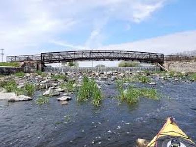 Rock River in Waupun