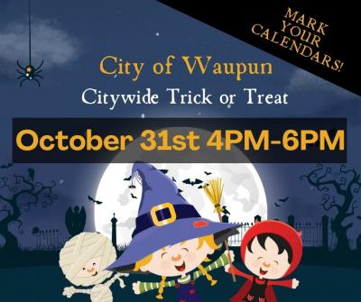 city of waupun trick or treat