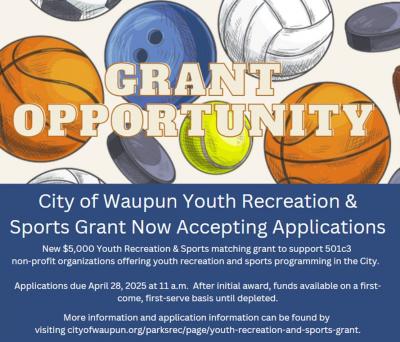 2025 Youth Sports Grant