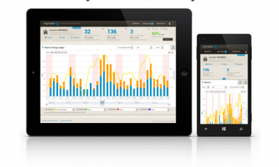 image of utility program on iphone and tablet