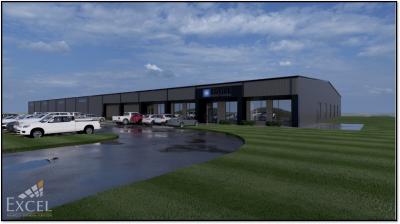 Rendering Eagle Flexible Packaging Expansion Rendering Eagle Flexible Packaging Expansion