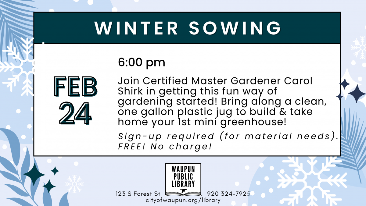 Winter Sowing