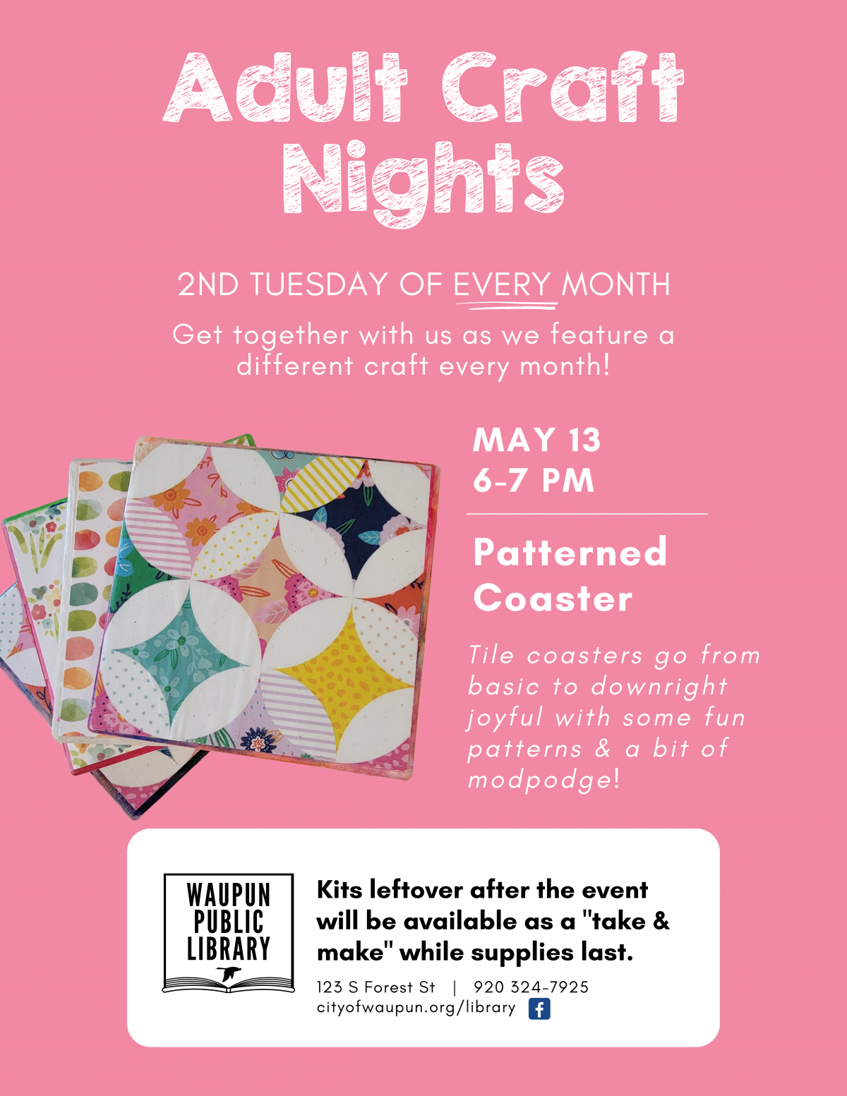 Patterned Coasters