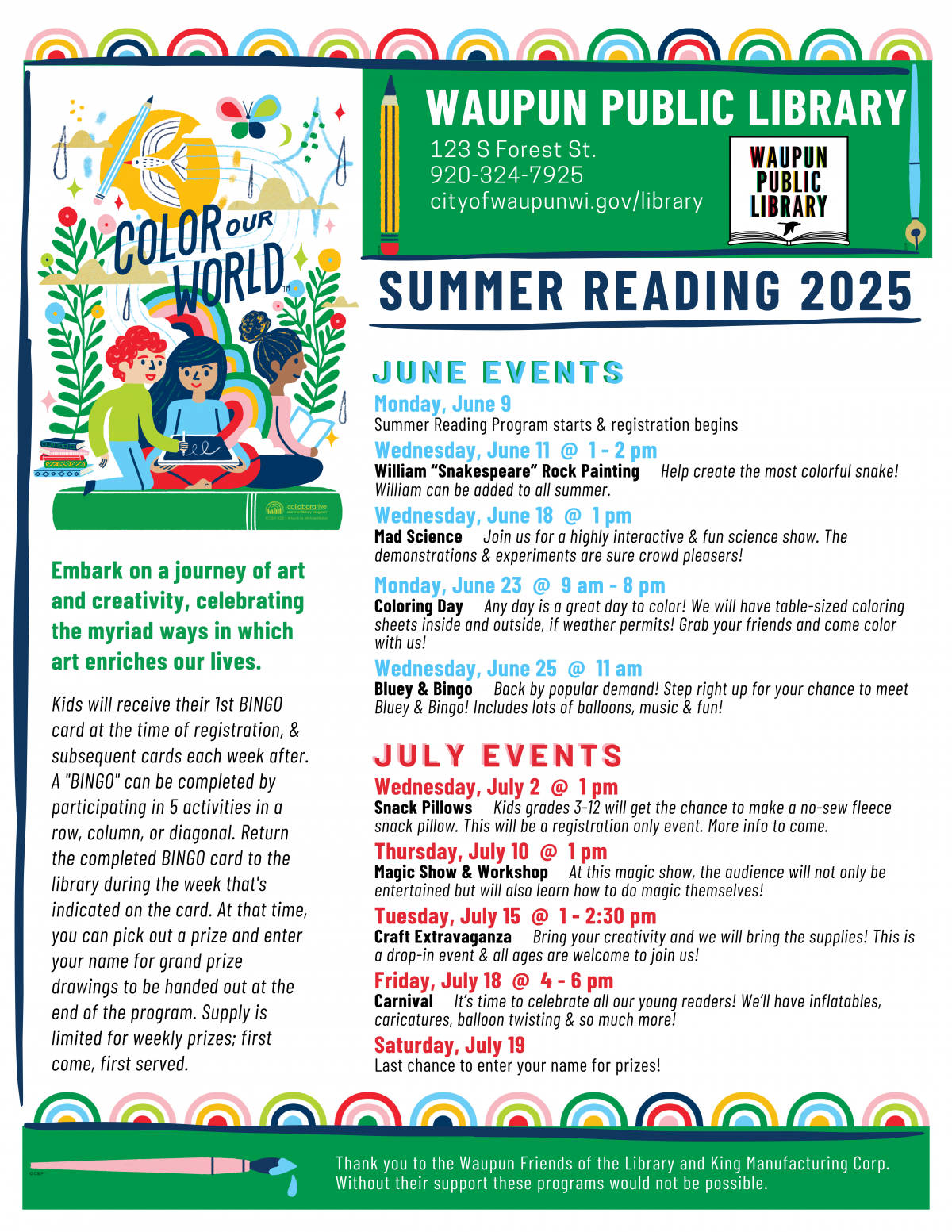 SRP schedule