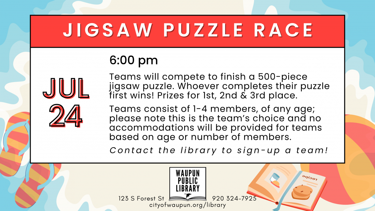 July Puzzle Race